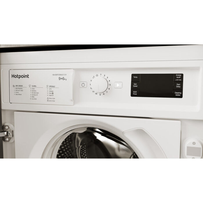 Hotpoint BIWDHG961485 Integrated Washer Dryer With 1400 Spin White - Image 5