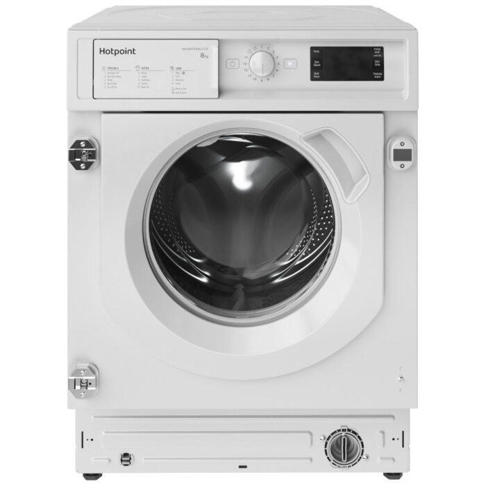 Hotpoint BIWMHG81485UK Integrated 8kg 1400 Spin Washing Machine - Image 1