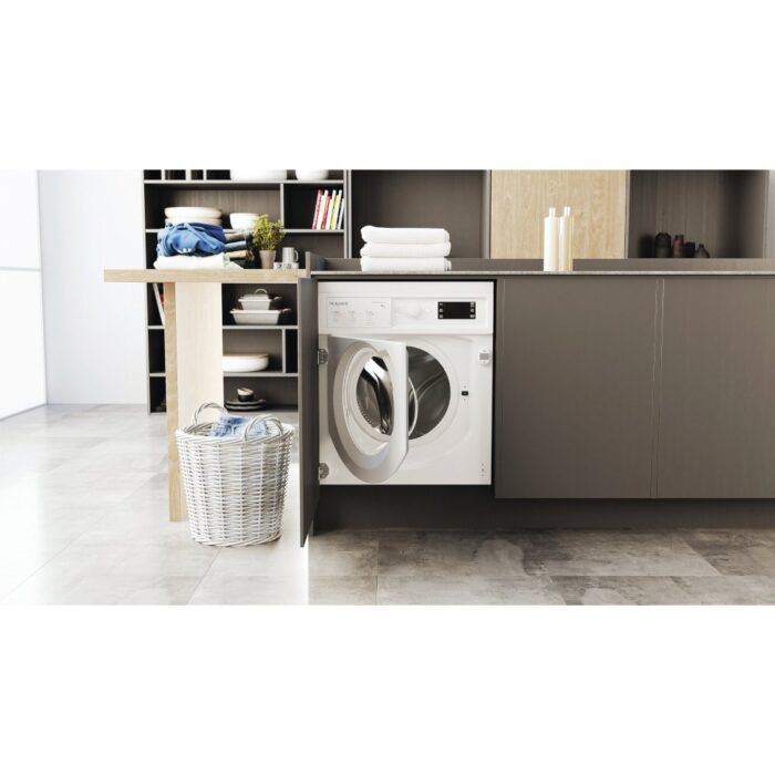 Hotpoint BIWMHG81485UK Integrated 8kg 1400 Spin Washing Machine - Image 13