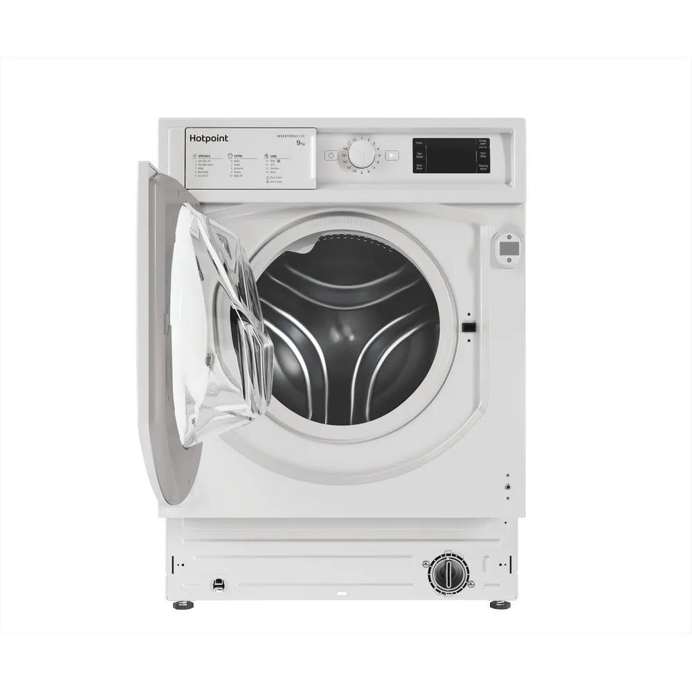 hotpoint-biwmhg91485uk-integrated-9kg-1400-spin-washing-machine-white-1082404714 Hotpoint BIWMHG91485UK Integrated 9Kg 1400 Spin Washing Machine White - Image 2