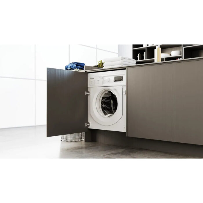 Hotpoint BIWMHG91485UK Integrated 9Kg 1400 Spin Washing Machine White - Image 6