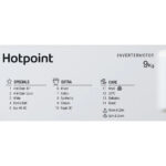 Hotpoint BIWMHG91485UK Integrated 9Kg 1400 Spin Washing Machine White - Image 10