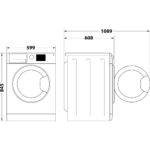 Hotpoint H789GPOWERUK 8Kg 1400 Spin Freestanding Washing Machine White - Image 9
