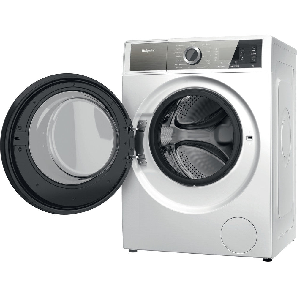 hotpoint-h799gpoweruk-9kg-1400-spin-freestanding-washing-machine-white-1082405416 Hotpoint H799GPOWERUK 9Kg 1400 Spin Freestanding Washing Machine White - Image 3