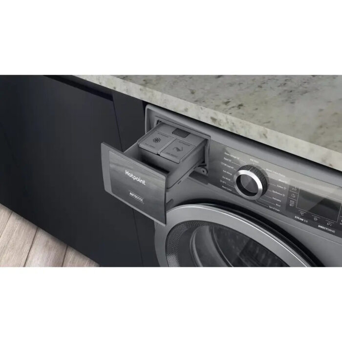 Hotpoint H809ADSGPOWERUK 10kg 1400 Spin GentlePower Washing Machine Silver - Image 7