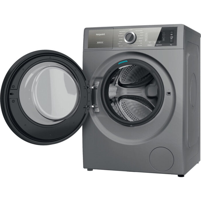 Hotpoint H899ADSGPOWERUK 9Kg 1400 Spin Autodose Freestanding Washing Machine Silver - Image 4