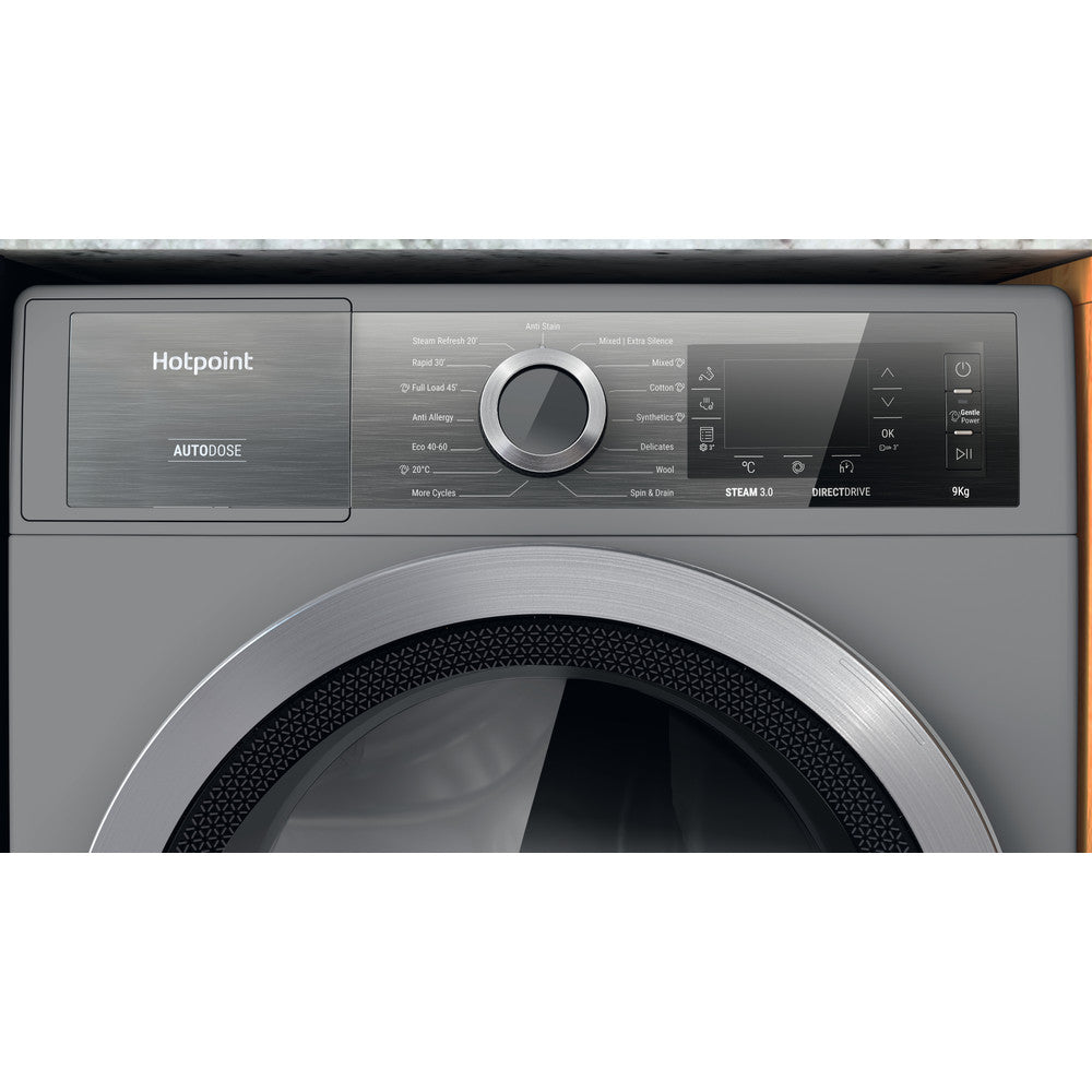 hotpoint-h899adsgpoweruk-9kg-1400-spin-autodose-freestanding-washing-machine-silver-1082405507 Hotpoint H899ADSGPOWERUK 9Kg 1400 Spin Autodose Freestanding Washing Machine Silver - Image 11