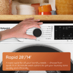 Hotpoint HBWH 93 CARE UK 9kg 1400 spin Freestanding Washing Machine White - Image 9