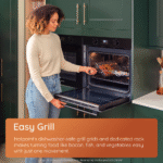 Hotpoint HO455HZBUK Class 2 Built-In Single Multifunction Oven with Multiflow and Easy Grill Black - Image 10