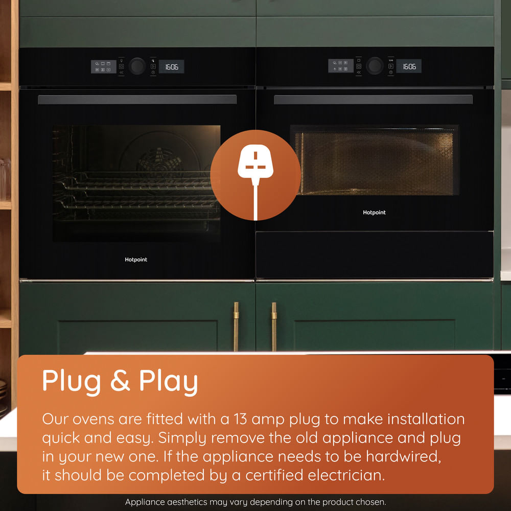 hotpoint-ho455hzbuk-class-2-built-in-single-multifunction-oven-with-multiflow-and-easy-grill-black-1196078614 Hotpoint HO455HZBUK Class 2 Built-In Single Multifunction Oven with Multiflow and Easy Grill Black - Image 8