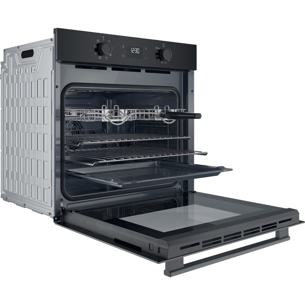 hotpoint-ho455hzbuk-class-2-built-in-single-multifunction-oven-with-multiflow-and-easy-grill-black-1196078619 Hotpoint HO455HZBUK Class 2 Built-In Single Multifunction Oven with Multiflow and Easy Grill Black - Image 3