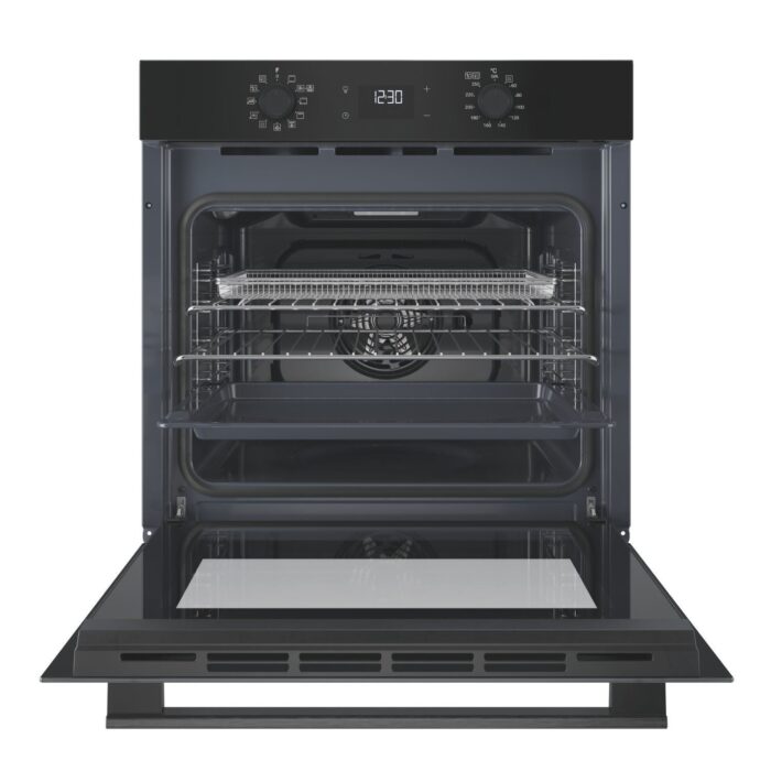 Hotpoint HO458CFBUK Class 2 Built-in Electric Single Oven with Air Fry Black - Image 2