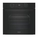Hotpoint HO458CFBUK Class 2 Built-in Electric Single Oven with Air Fry Black