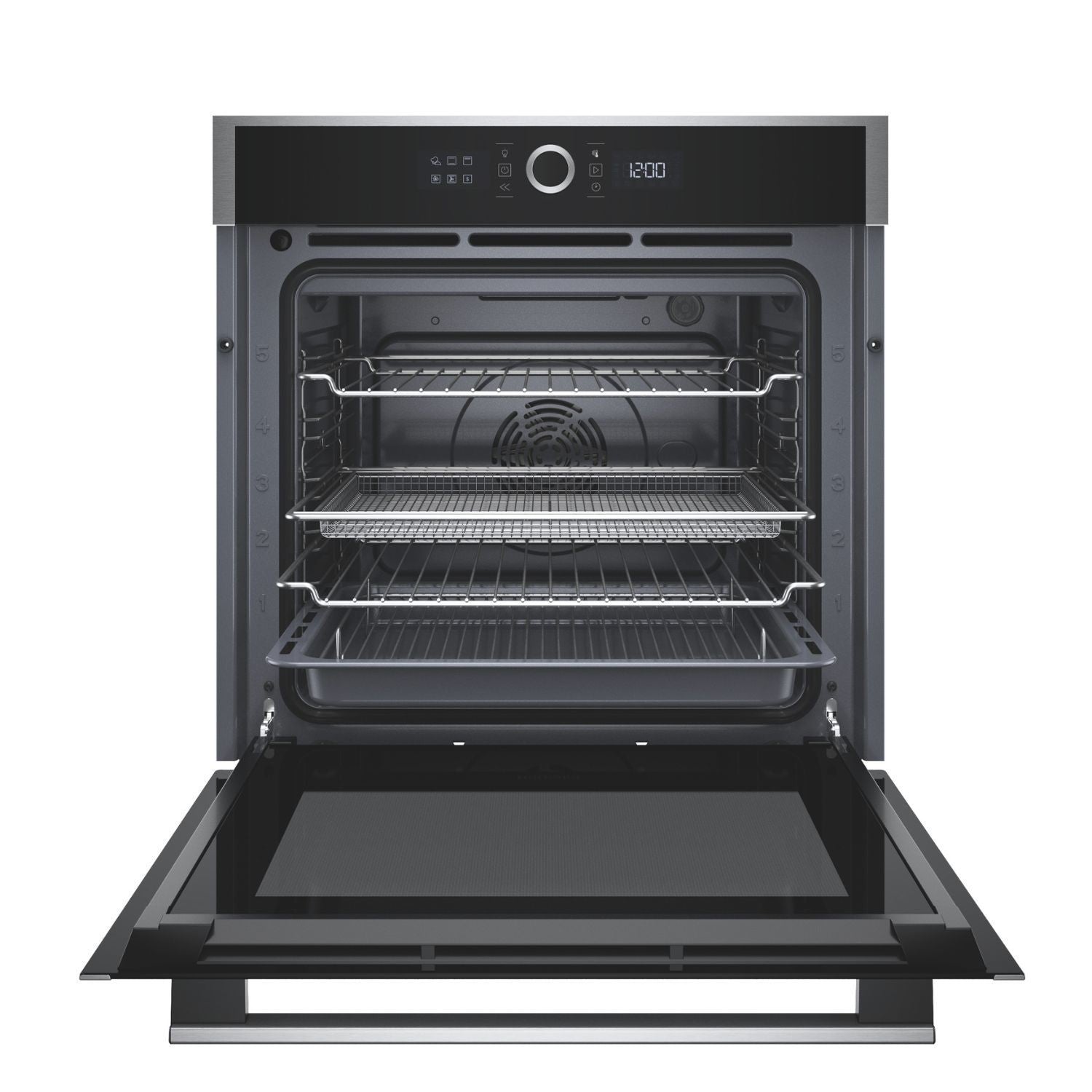 hotpoint-hoi4s8hm0xuk-built-in-electric-single-oven-with-air-fryer-stainless-steel-1178170974 Hotpoint HOI4S8HM0XUK Built In Electric Single Oven With Air Fryer Stainless Steel - Image 2