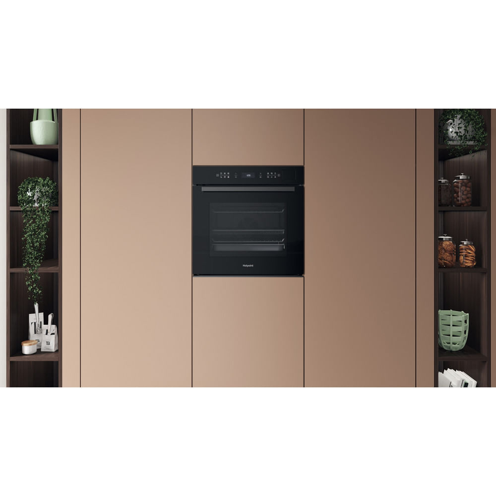 hotpoint-hoi6a8pt1sbuk-class-6-built-in-electric-single-oven-with-pyrolytic-cleaning-black-1196435758 Hotpoint HOI6A8PT1SBUK Class 6 Built-In Electric Single Oven With Pyrolytic Cleaning Black - Image 8