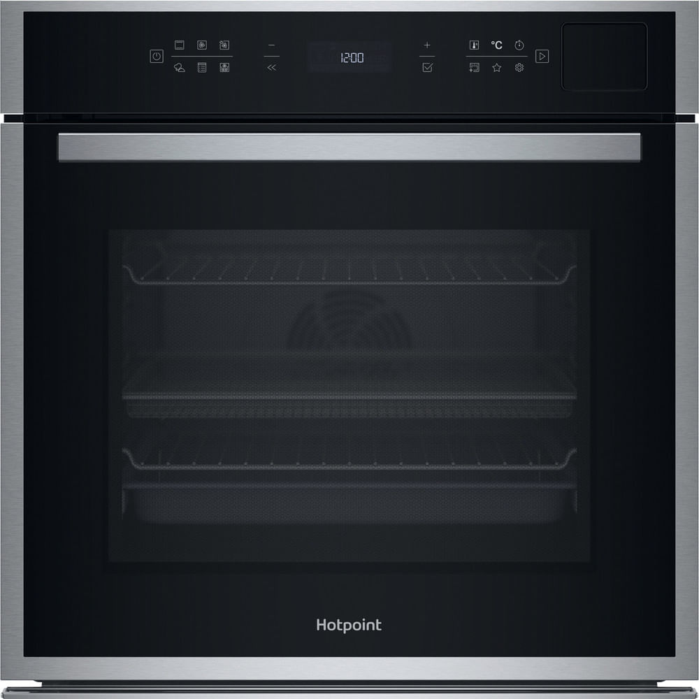 hotpoint-hoi6a8pt1sxuk-class-6-built-in-electric-single-oven-with-pyrolytic-cleaning-stainless-steel-1196307674 Hotpoint HOI6A8PT1SXUK Class 6 Built-In Electric Single Oven With Pyrolytic Cleaning Stainless Steel - Image 1