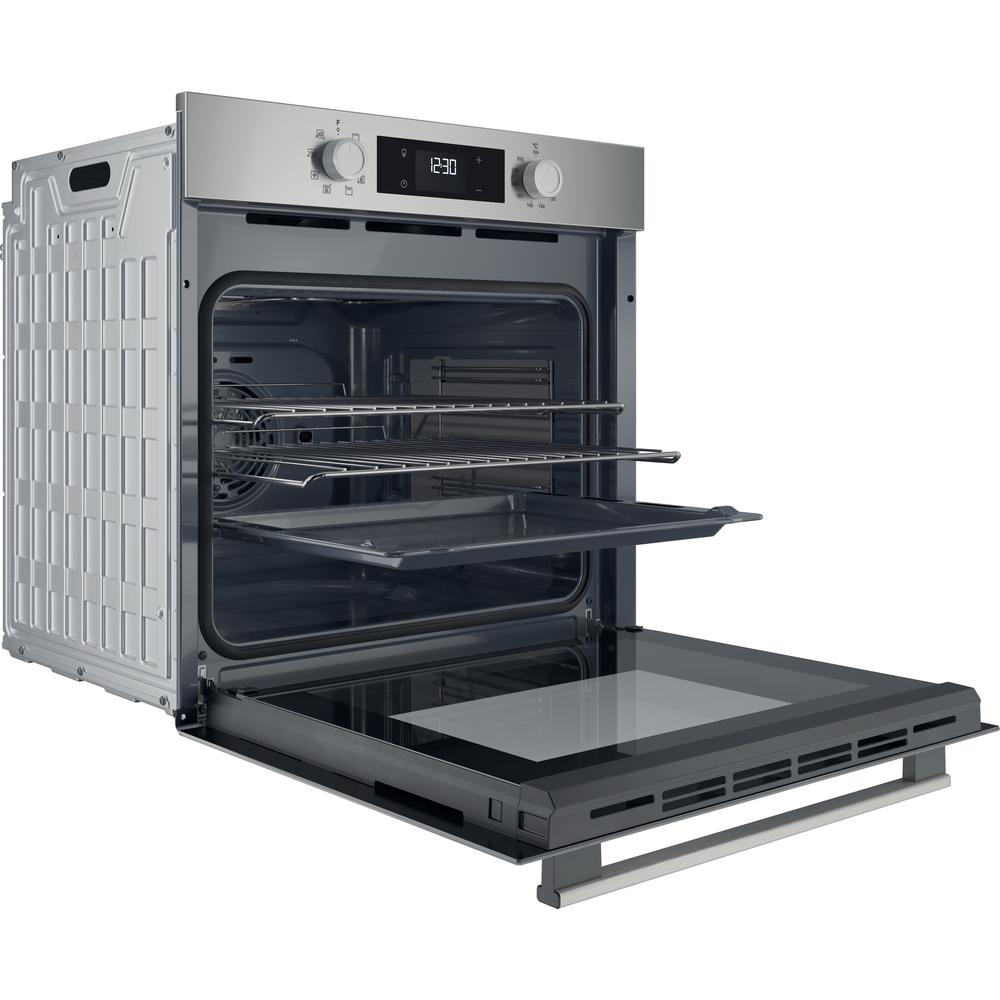 hotpoint-hom255cxuk-class-2-multiflow-built-in-electric-single-oven-stainless-steel-1196307686 Hotpoint HOM255CXUK Class 2 Multiflow Built-In Electric Single Oven Stainless Steel - Image 2