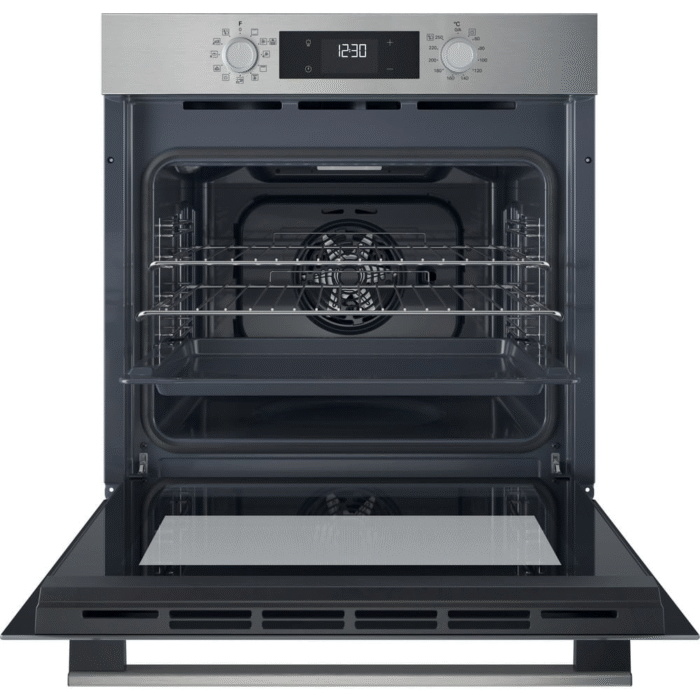 Hotpoint HOM258HXUK Class 2 Multiflow Built-In Electric Single Oven Stainless Steel - Image 2