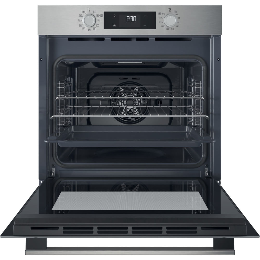 hotpoint-hom258hxuk-class-2-multiflow-built-in-electric-single-oven-stainless-steel-1196296764 Hotpoint HOM258HXUK Class 2 Multiflow Built-In Electric Single Oven Stainless Steel - Image 2