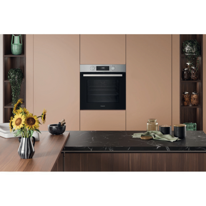 Hotpoint HOM258HXUK Class 2 Multiflow Built-In Electric Single Oven Stainless Steel - Image 7