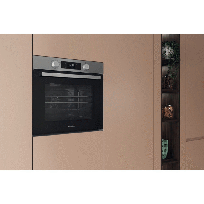 Hotpoint HOM258HXUK Class 2 Multiflow Built-In Electric Single Oven Stainless Steel - Image 6