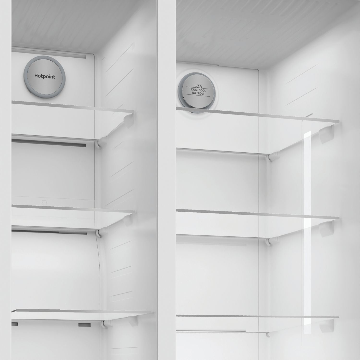 hotpoint-hpg26583wxp4uk-dual-no-frost-american-fridge-freezer-stainless-steel-1179376339 Hotpoint HPG26583WXP4UK Dual No Frost American Fridge Freezer Stainless Steel - Image 4