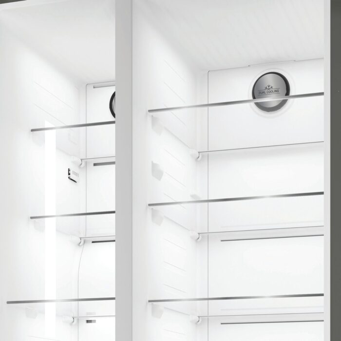 Hotpoint HPG26592XP4UK Side By Side Dual No Frost American Fridge Freezer Silver - Image 10