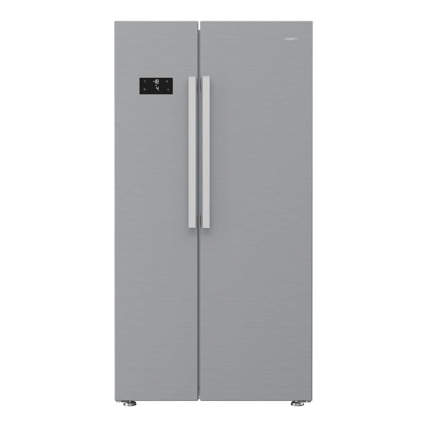 hotpoint-hpg26592xp4uk-side-by-side-dual-no-frost-american-fridge-freezer-silver-1180618521 Hotpoint HPG26592XP4UK Side By Side Dual No Frost American Fridge Freezer Silver - Image 1