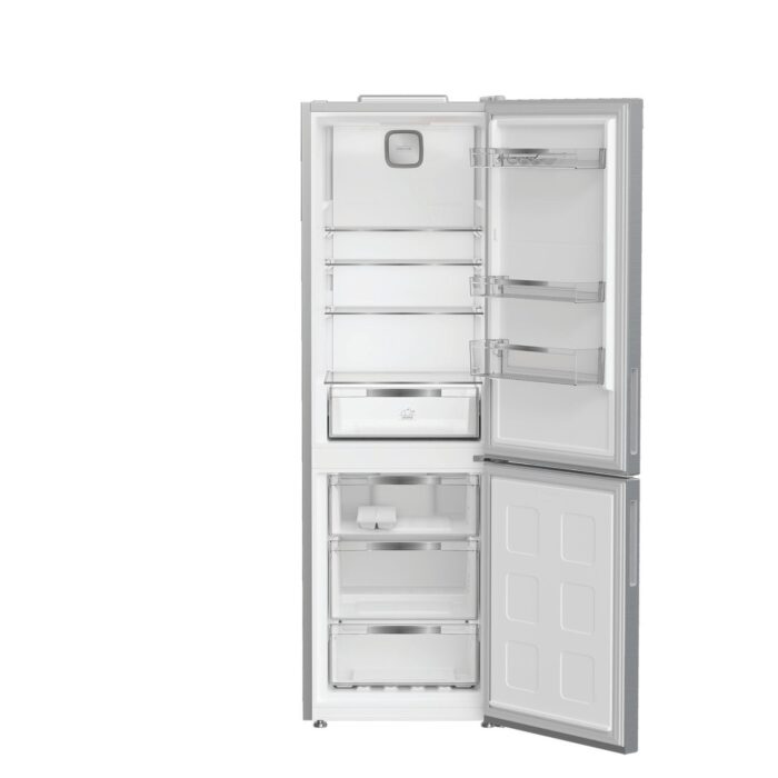 Hotpoint HPK26362XP5UK Freestanding Dual No Frost Fridge Freezer Silver - Image 2