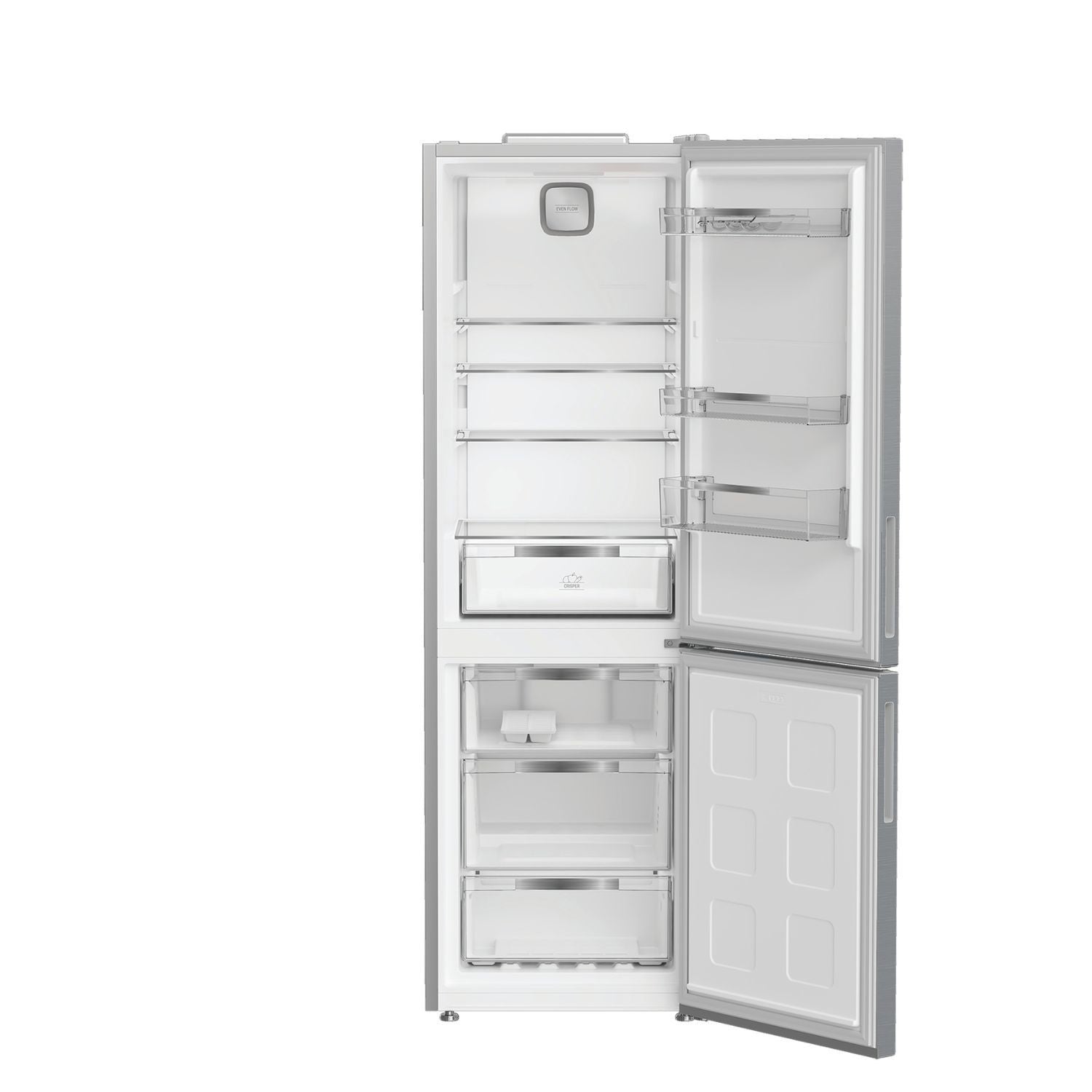 hotpoint-hpk26362xp5uk-freestanding-dual-no-frost-fridge-freezer-silver-1180607403 Hotpoint HPK26362XP5UK Freestanding Dual No Frost Fridge Freezer Silver - Image 2