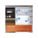 Hotpoint HPK26363WXP4UK Freestanding Dual No Frost Fridge Freezer With Even Flow Inox - Image 9