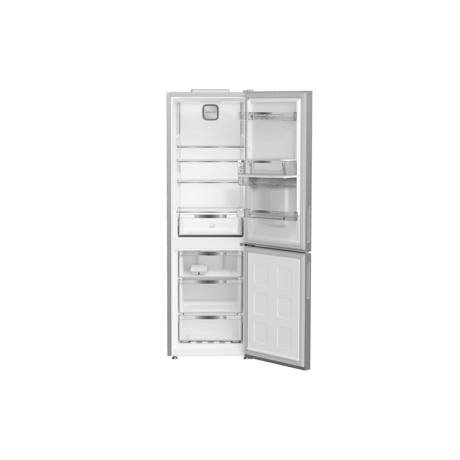 hotpoint-hpk26363wxp4uk-freestanding-dual-no-frost-fridge-freezer-with-even-flow-inox-inox-1195674862 Hotpoint HPK26363WXP4UK Freestanding Dual No Frost Fridge Freezer With Even Flow Inox - Image 3