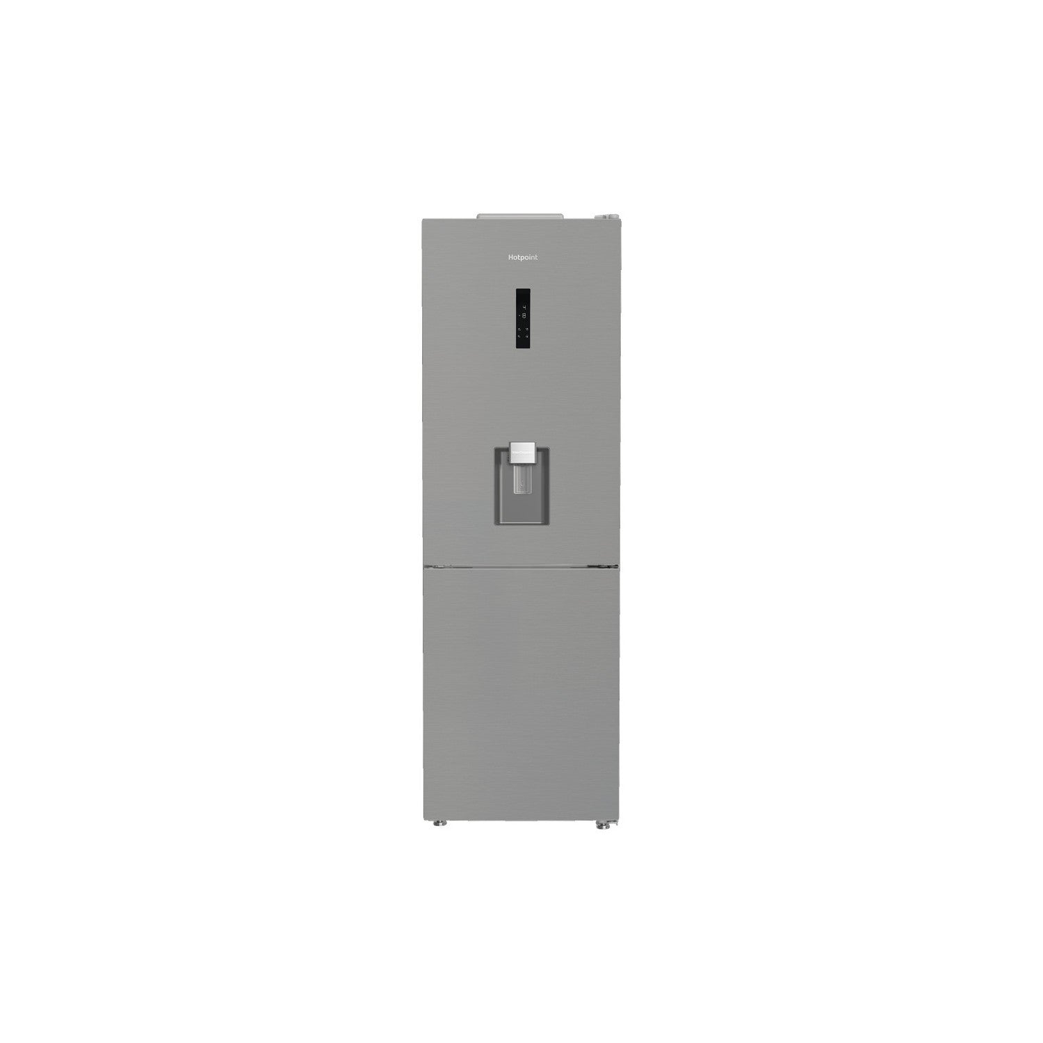 hotpoint-hpk26363wxp4uk-freestanding-dual-no-frost-fridge-freezer-with-even-flow-inox-inox-1195674864 Hotpoint HPK26363WXP4UK Freestanding Dual No Frost Fridge Freezer With Even Flow Inox - Image 1