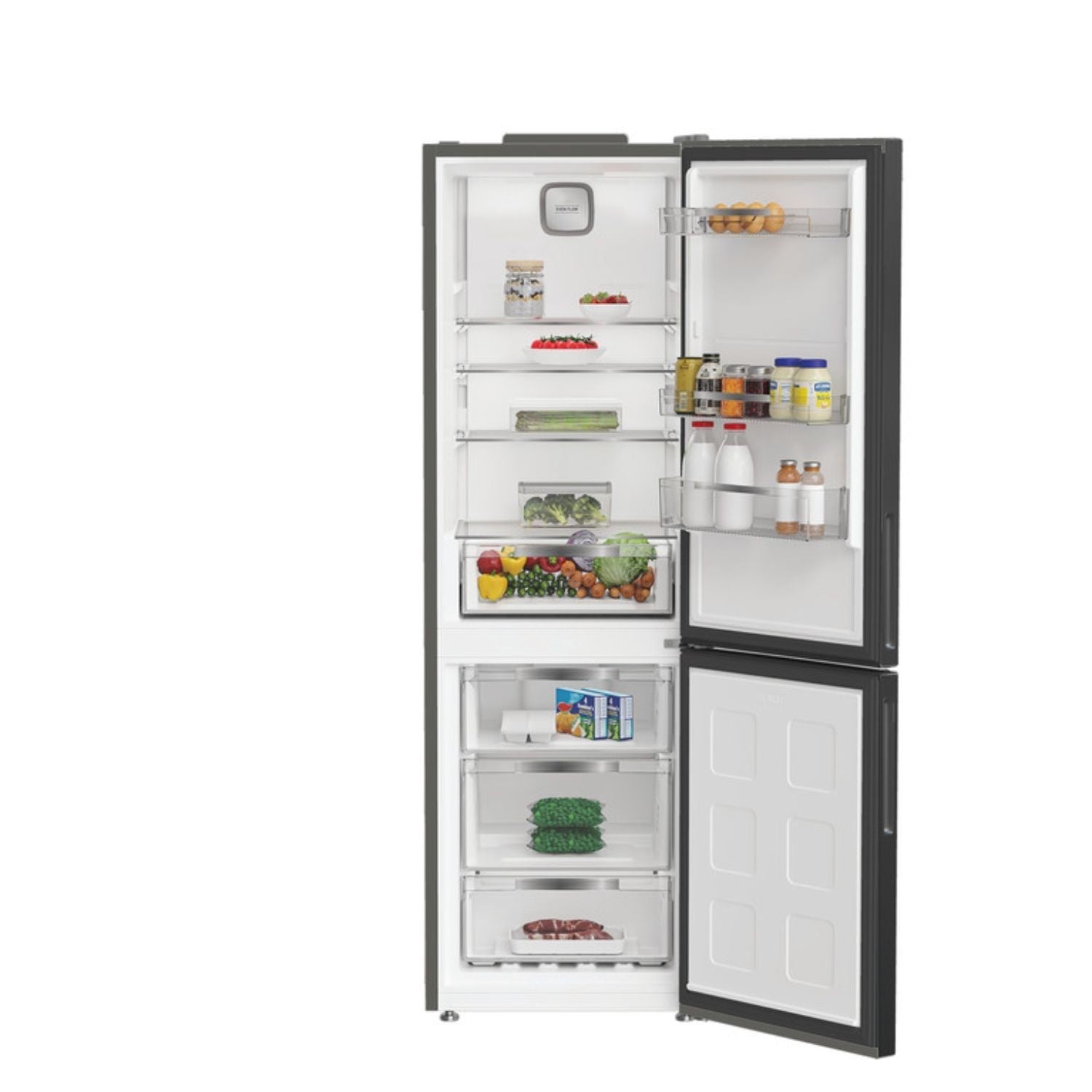 hotpoint-hpk26363xbr5uk-freestanding-dual-no-frost-fridge-freezer-black-1180597558 Hotpoint HPK26363XBR5UK Freestanding Dual No Frost Fridge Freezer Black - Image 12