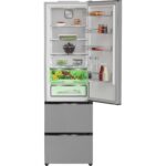 Hotpoint HPKF5351XP4UK Dual No Frost Freestanding Fridge Freezer with Even Flow Inox - Image 3