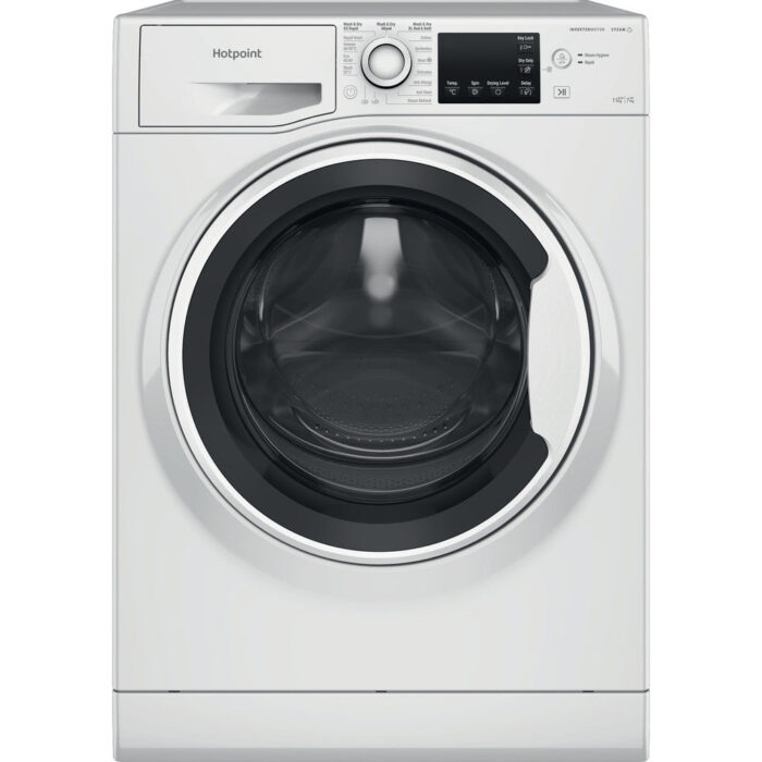 Hotpoint NDB11724WUK 11+7kg Freestanding Washer Dryer White - Image 1