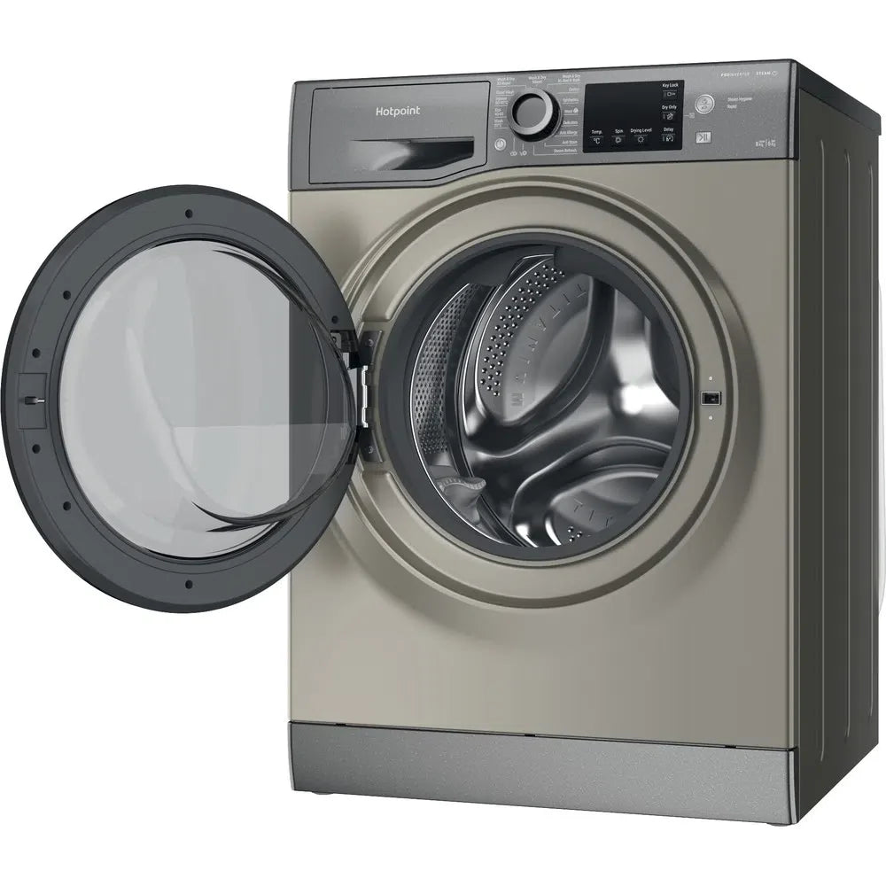 hotpoint-ndb8635gk-8-6kg-1400-spin-washer-dryer-graphite-1082406353 Hotpoint NDB8635GK 8+6kg 1400 Spin Washer Dryer Graphite - Image 11