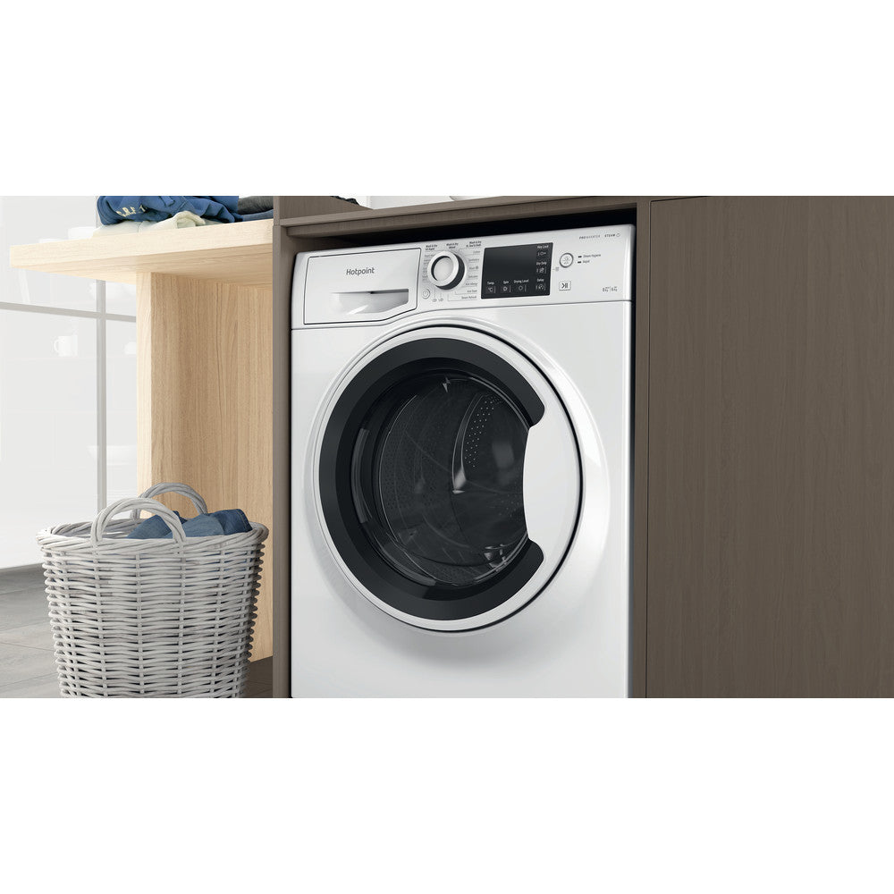 hotpoint-ndb8635wuk-8-6kg-washer-dryer-with-1400-spin-white-1082406362 Hotpoint NDB8635WUK 8+6KG Washer Dryer with 1400 Spin White - Image 8