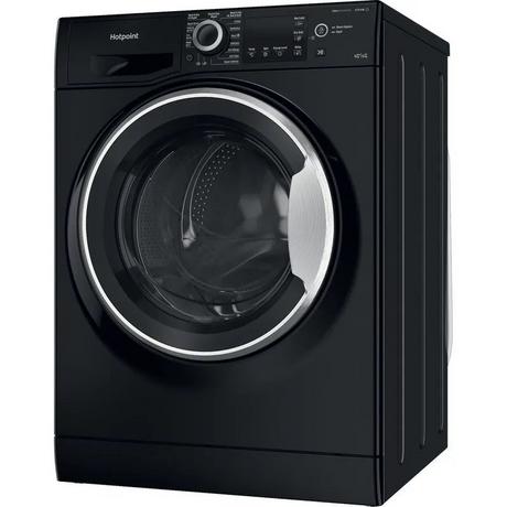 hotpoint-ndb9635bsuk-9-6kg-washer-dryer-with-1400-spin-black-1082406374 Hotpoint NDB9635BSUK 9+6KG Washer Dryer With 1400 Spin Black - Image 2