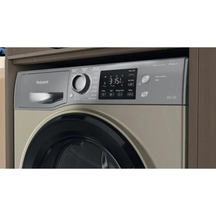 Hotpoint NDB9635GKUK 9+6Kg 1400 Spin Washer Dryer Graphite - Image 9