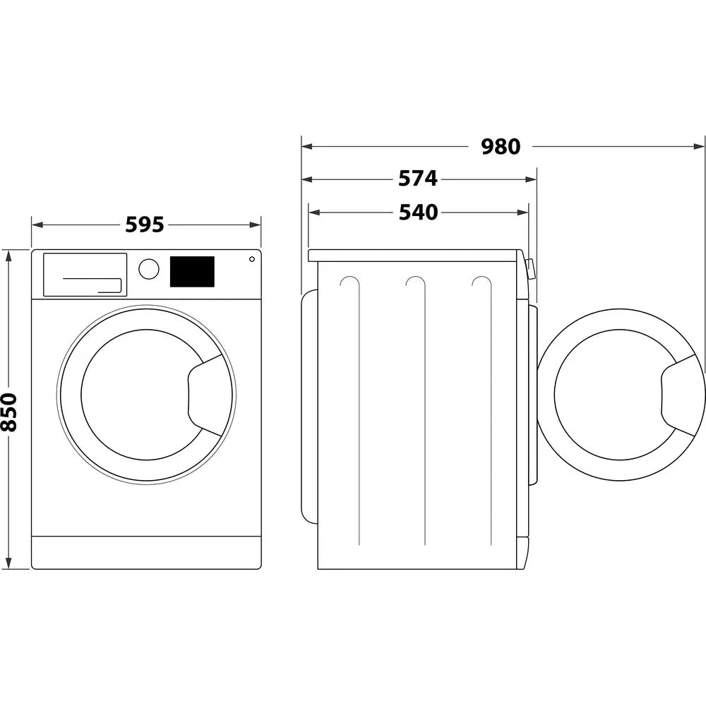 hotpoint-ndb9635gkuk-9-6kg-1400-spin-washer-dryer-graphite-1082406395 Hotpoint NDB9635GKUK 9+6Kg 1400 Spin Washer Dryer Graphite - Image 13