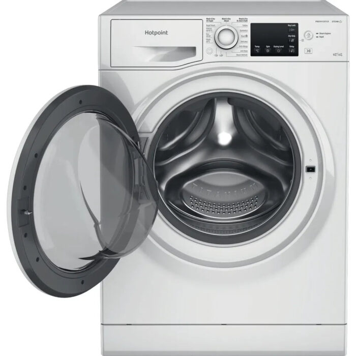 Hotpoint NDB9635WUK 9+6kg 1400 Spin Washer Dryer White - Image 3