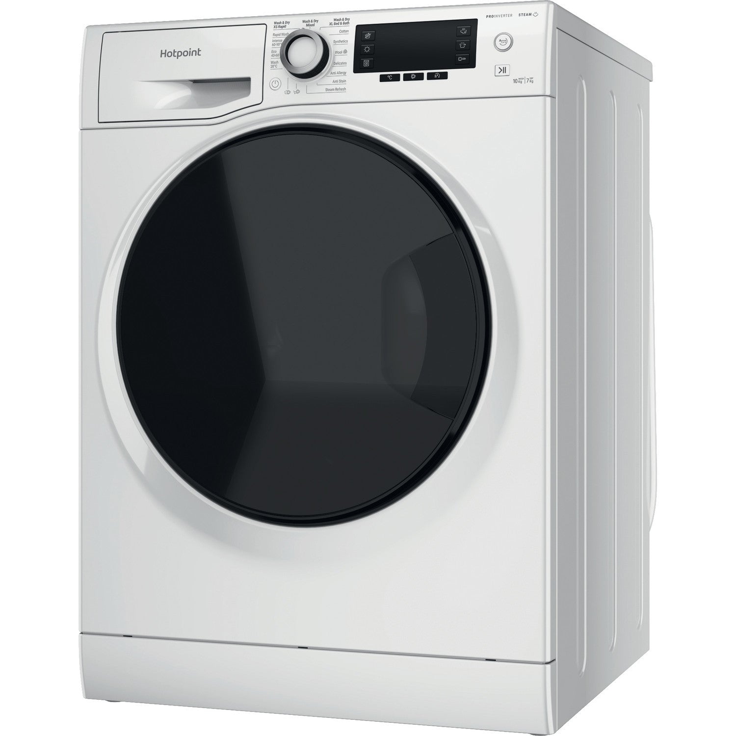 hotpoint-ndd10748dauk-10-7kg-1400-spin-activecare-freestanding-washer-dryer-white-1182080253 Hotpoint NDD10748DAUK 10+7kg 1400 Spin ActiveCare Freestanding Washer Dryer White - Image 3
