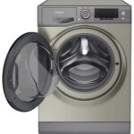 Hotpoint NDD10748GDAUK 10+7kg 1400 Spin Freestanding Washer Dryer Graphite - Image 2