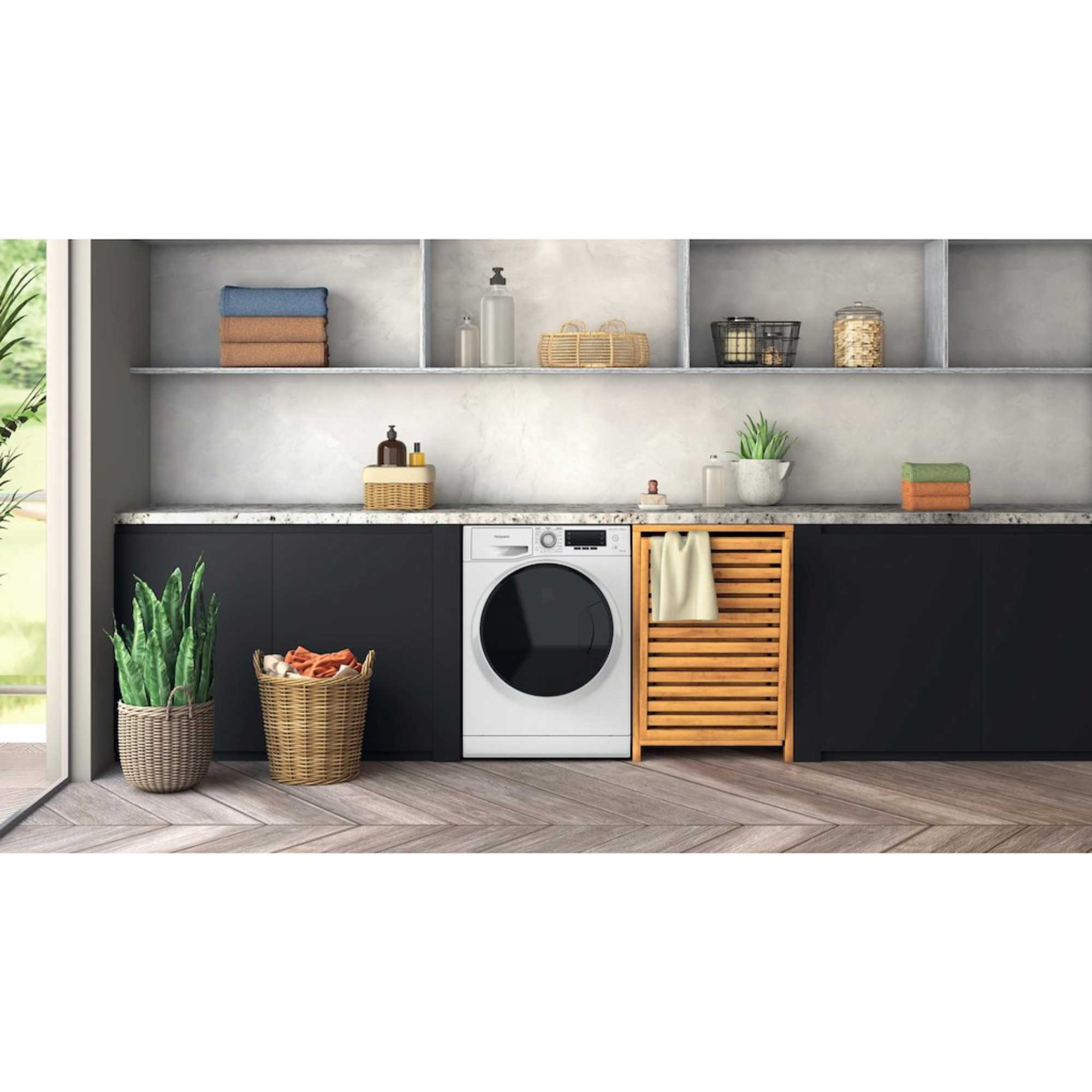 hotpoint-ndd11748dauk-11-7kg-1400-spin-activecare-freestanding-washer-dryer-white-1182123612 Hotpoint NDD11748DAUK 11+7kg 1400 Spin ActiveCare Freestanding Washer Dryer White - Image 4