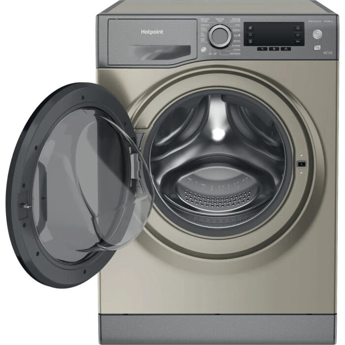 Hotpoint NDD86448GDAUK 8kg 1400 Spin ActiveCare Freestanding Washer Dryer Graphite - Image 4
