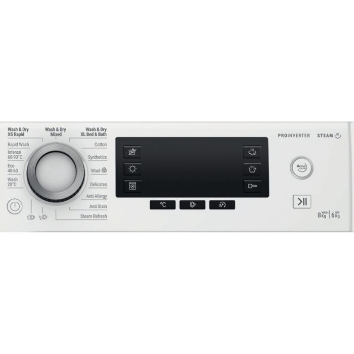 Hotpoint NDD86448WDAUK 8+6kg 1400 Spin ActiveCare Washer Dryer White - Image 6