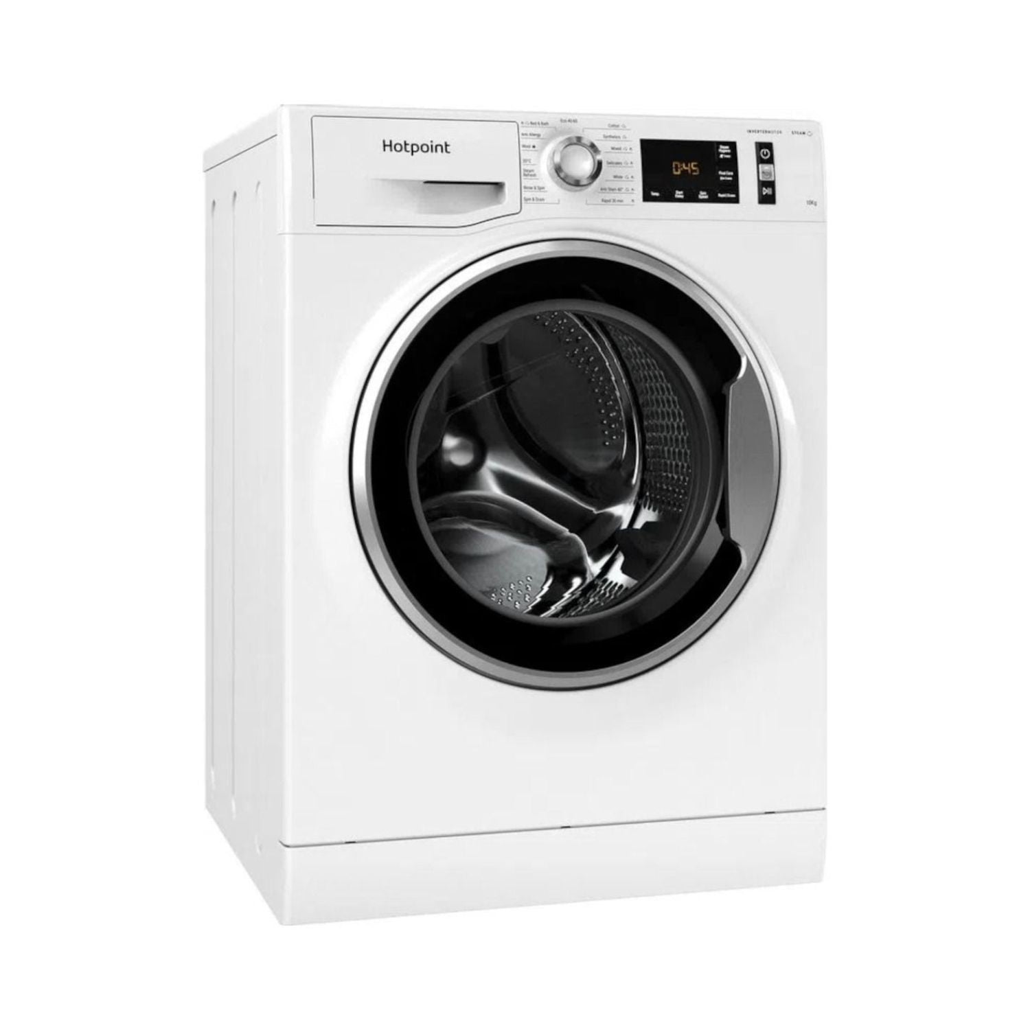 hotpoint-nm111048wcauk-activecare-10kg-1400-spin-freestanding-washing-machine-white-1181783217 Hotpoint NM111048WCAUK ActiveCare 10kg 1400 Spin Freestanding Washing Machine White - Image 2