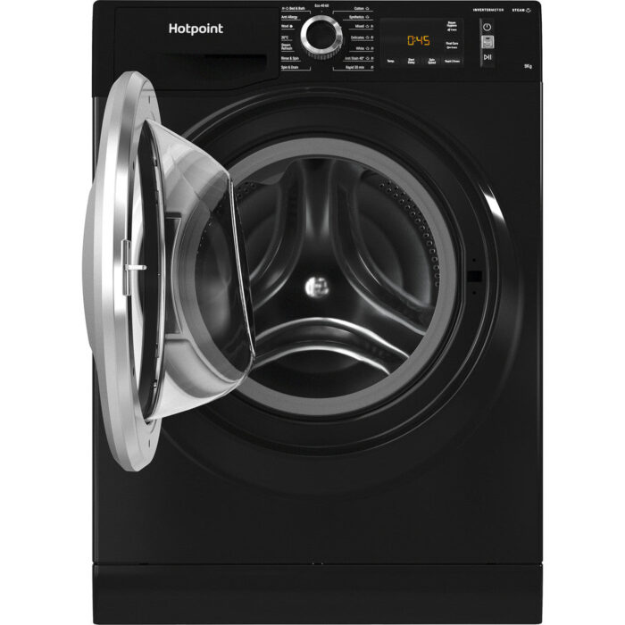 Hotpoint NM11948BCAUK 9kg 1400 Spin Washing Machine Black - Image 2