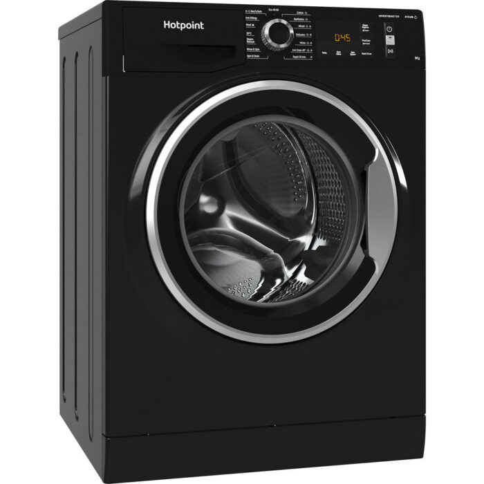 Hotpoint NM11948BCAUK 9kg 1400 Spin Washing Machine Black - Image 4